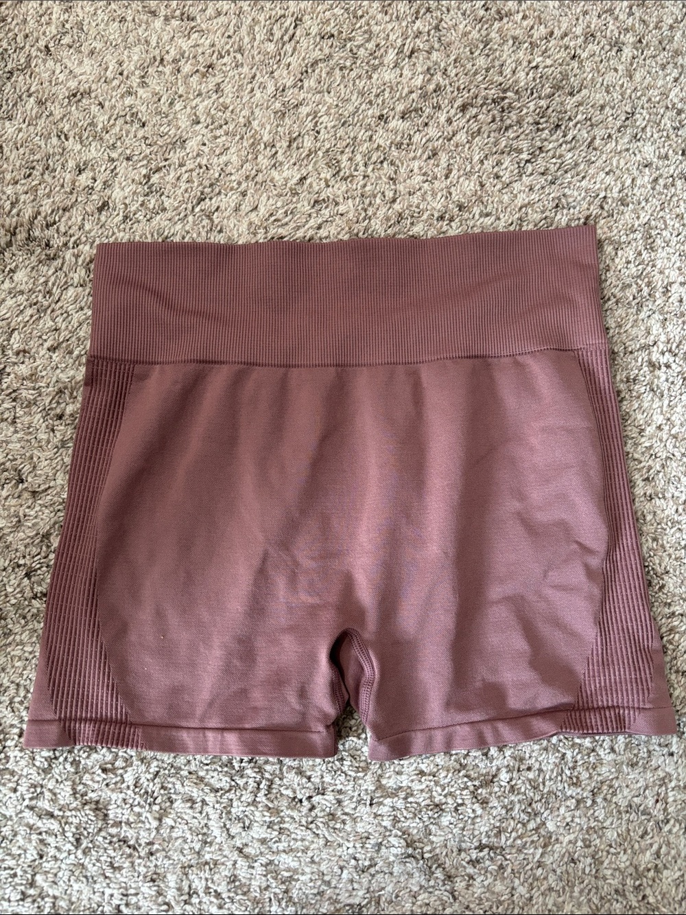 Pink by Victoria’s Secret High-Waist Women's Seamless Shorts - Mauve